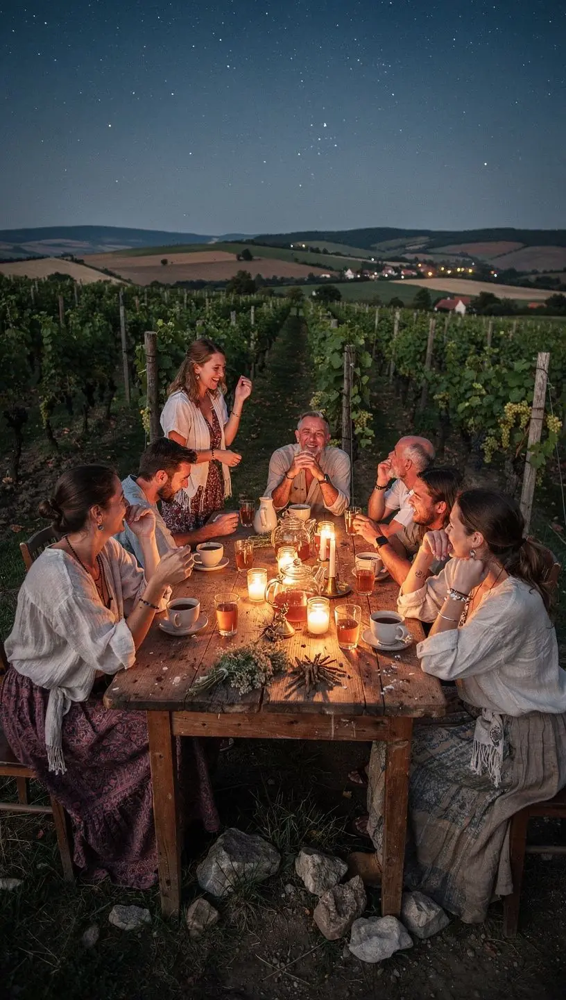 Valeriana gyökérből készült teakeverék, zöldes árnyalatú vízben.